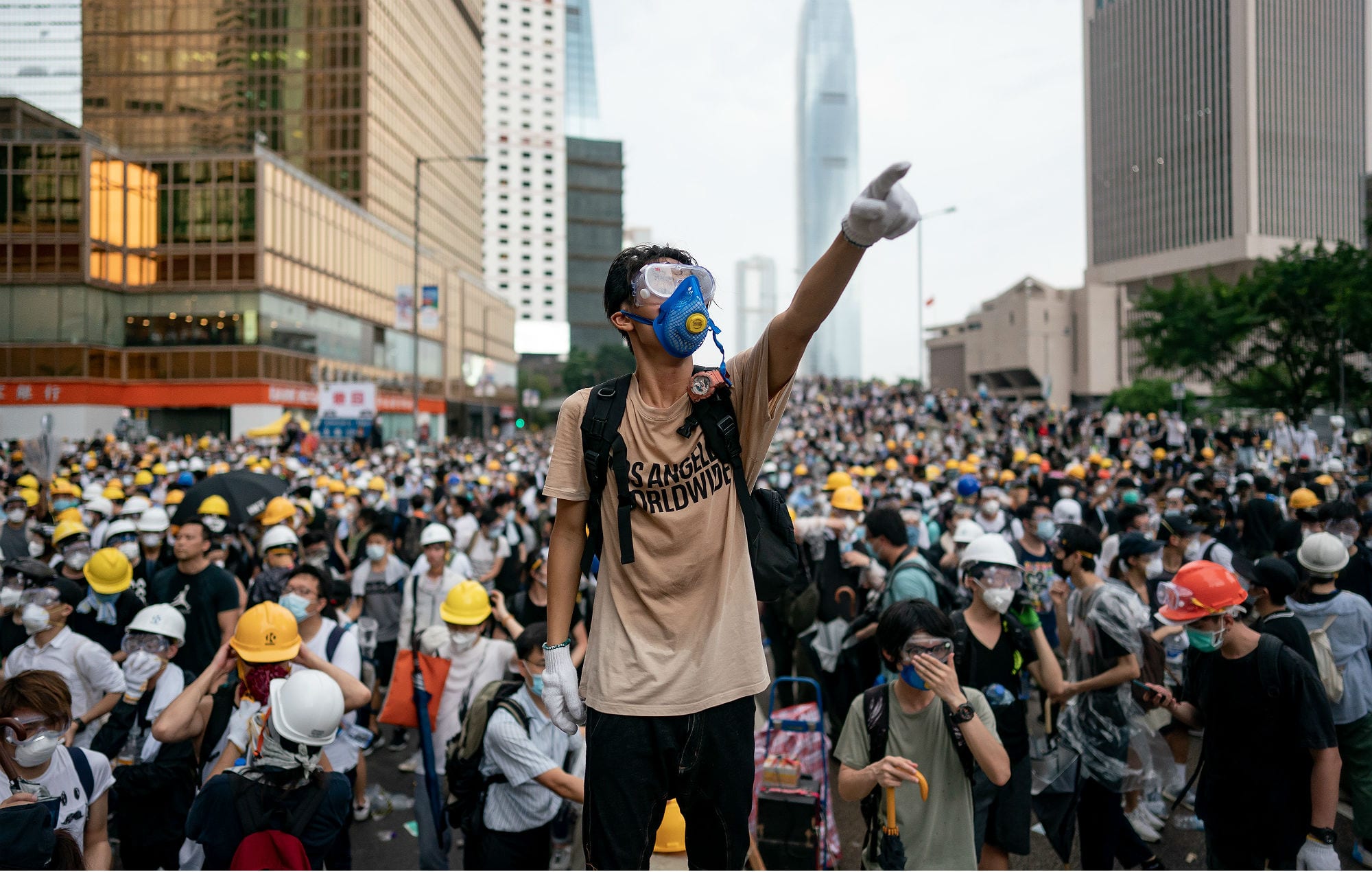 Protestai Hong Konge